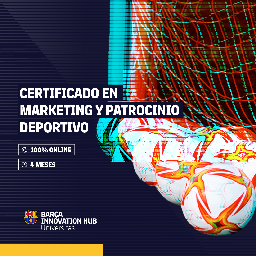 Certificado en Marketing y Patrocinio Deportivo 1080x1080 ES Barça