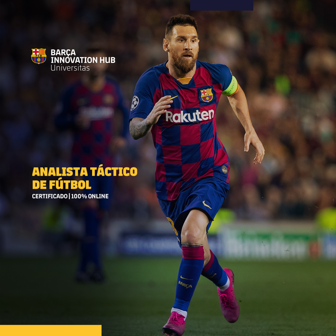 Certificado En Analista Tactico De Futbol Barca Innovation Hub