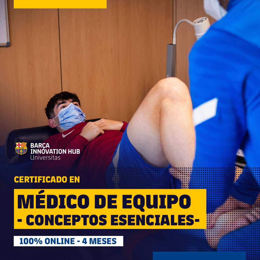 Certificate in Team Sports Physician Essential Concepts 2 Barça