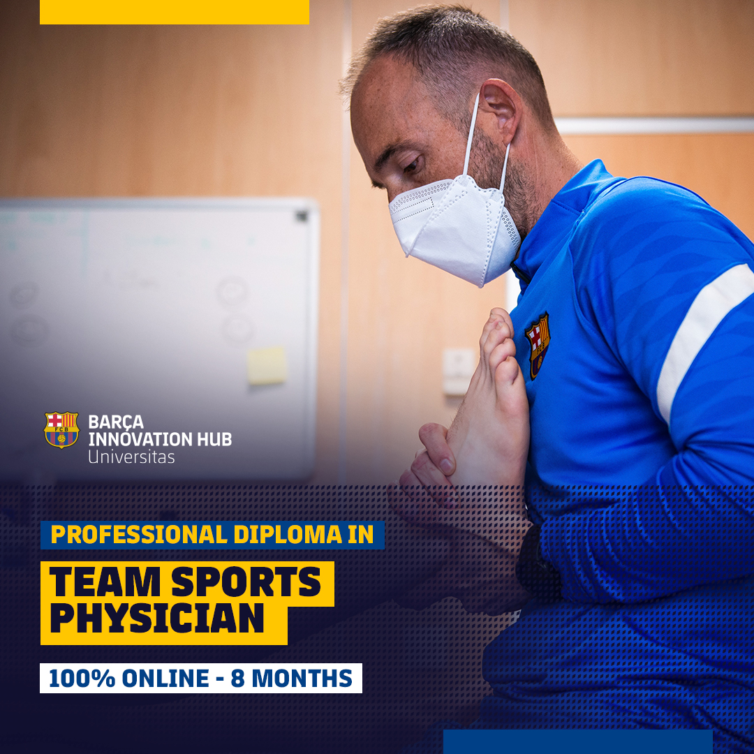 Professional Diploma in Team Sports Physician Barça Innovation Hub